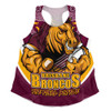 Brisbane Broncos Women Racerback Singlet Final Clash Battle Edition