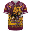Brisbane Broncos Baseball Shirt Final Clash Battle Edition