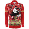 Redcliffe Dolphins Long Sleeve Shirt Final Clash Battle Edition