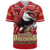 Redcliffe Dolphins Baseball Shirt Final Clash Battle Edition