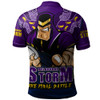 Melbourne Storm Polo Shirt Final Clash Battle Edition
