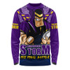 Melbourne Storm Long Sleeve T-shirt Final Clash Battle Edition