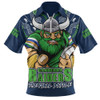 Canberra Raiders Zip Polo Shirt Final Clash Battle Edition