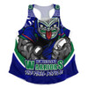 New Zealand Warriors Women Racerback Singlet Final Clash Battle Edition