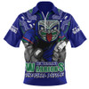New Zealand Warriors Zip Polo Shirt Final Clash Battle Edition New Zealand Warriors Zip Polo Shirt Final Clash Battle Edition