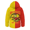 Gold Coast SUNS Hooded Padded Jacket Warrior's Heart Ignites