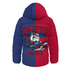 Western Bulldogs Hooded Padded Jacket Warrior's Heart Ignites Western Bulldogs Hooded Padded Jacket Warrior's Heart Ignites