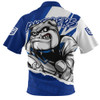 Canterbury-Bankstown Bulldogs Zip Polo Shirt Chasing Victory 2025 Final Series Pride