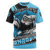 Cronulla-Sutherland Sharks T-Shirt Chasing Victory 2025 Final Series Pride