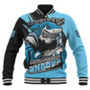 Cronulla-Sutherland Sharks Baseball Jacket Chasing Victory 2025 Final Series Pride Cronulla-Sutherland Sharks Baseball Jacket Chasing Victory 2025 Final Series Pride