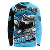 Cronulla-Sutherland Sharks Long Sleeve T-shirt Chasing Victory 2025 Final Series Pride