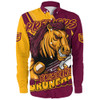 Brisbane Broncos Long Sleeve Shirt Chasing Victory 2025 Final Series Pride