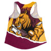 Brisbane Broncos Women Racerback Singlet Chasing Victory 2025 Final Series Pride