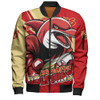 Redcliffe Dolphins Bomber Jacket Chasing Victory 2025 Final Series Pride