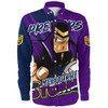 Melbourne Storm Long Sleeve Shirt Chasing Victory 2025 Final Series Pride