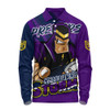 Melbourne Storm Long Sleeve Polo Shirt Chasing Victory 2025 Final Series Pride
