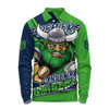 Canberra Raiders Long Sleeve Polo Shirt Chasing Victory 2025 Final Series Pride