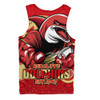 Redcliffe Dolphins Men Singlet Battle For Glory Rugby Finals Edition Redcliffe Dolphins Men Singlet Battle For Glory Rugby Finals Edition