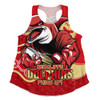 Redcliffe Dolphins Women Racerback Singlet Battle For Glory Rugby Finals Edition