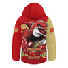 Redcliffe Dolphins Hooded Padded Jacket Battle For Glory Rugby Finals Edition