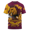 Brisbane Broncos T-Shirt Battle For Glory Rugby Finals Edition Brisbane Broncos T-Shirt Battle For Glory Rugby Finals Edition