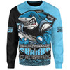 Cronulla-Sutherland Sharks Sweatshirt Battle For Glory Rugby Finals Edition
