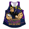 Melbourne Storm Women Racerback Singlet Battle For Glory Rugby Finals Edition