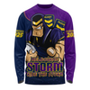 Melbourne Storm Long Sleeve T-shirt Battle For Glory Rugby Finals Edition