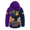 Melbourne Storm Hooded Padded Jacket Battle For Glory Rugby Finals Edition