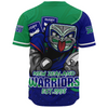 New Zealand Warriors Baseball Shirt Battle For Glory Rugby Finals Edition