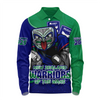 New Zealand Warriors Long Sleeve Polo Shirt Battle For Glory Rugby Finals Edition New Zealand Warriors Long Sleeve Polo Shirt Battle For Glory Rugby Finals Edition