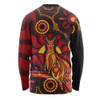 Indigenous Australian Aboriginal Long Sleeve T-shirt Echoes Of The Dreaming Indigenous Australian Aboriginal Long Sleeve T-shirt Echoes Of The Dreaming