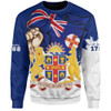 New South Wales Sweatshirt Power Pride And Heritage Crest