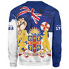 New South Wales Sweatshirt Power Pride And Heritage Crest