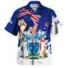 Victoria Hawaiian Shirt Power Pride And Heritage Crest