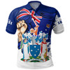 Victoria Polo Shirt Power Pride And Heritage Crest