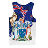 Victoria Men Singlet Power Pride And Heritage Crest