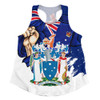 Victoria Women Racerback Singlet Power Pride And Heritage Crest