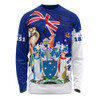 Victoria Long Sleeve T-shirt Power Pride And Heritage Crest