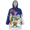 Queensland Snug Hoodie Power Pride And Heritage Crest