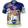 Western Australia Polo Shirt Power Pride And Heritage Crest