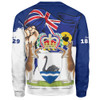 Western Australia Sweatshirt Power Pride And Heritage Crest Western Australia Sweatshirt Power Pride And Heritage Crest