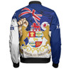 Tasmania Bomber Jacket Power Pride And Heritage Crest