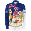 Tasmania Long Sleeve Shirt Power Pride And Heritage Crest