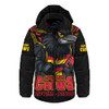 Adelaide Crows Hooded Padded Jacket Final Clash Battle Edition
