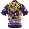 Fremantle Zip Polo Shirt Final Clash Battle Edition