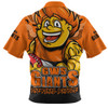 GWS GIANTS Zip Polo Shirt Final Clash Battle Edition