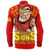 Gold Coast SUNS Long Sleeve Shirt Final Clash Battle Edition