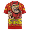 Gold Coast SUNS T-Shirt Final Clash Battle Edition