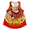 Gold Coast SUNS Women Racerback Singlet Final Clash Battle Edition